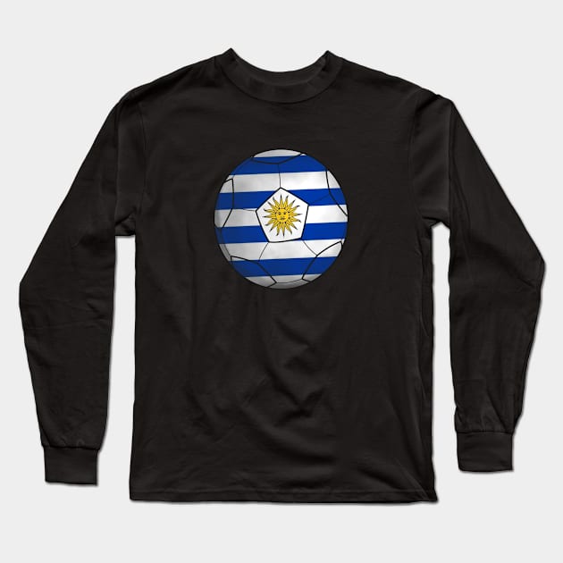 uruguay football Long Sleeve T-Shirt by persa